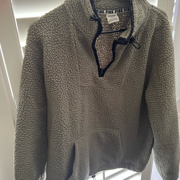 PINK Victoria’s Secret Half Zip Sweater - Picture 4 of 4